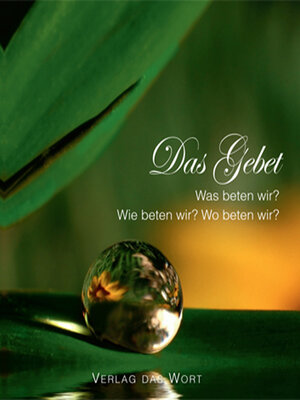 cover image of Das Gebet